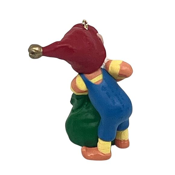 Vtg 1996 Hallmark Rudolph's Helper Elf Collector's Club Miniature Ornament CL40 - Picture 3 of 5